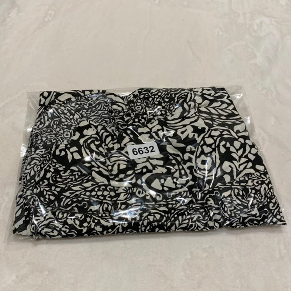 Zara Black white pattern tassel tie maxi skirt 16632 - Picture 15 of 15